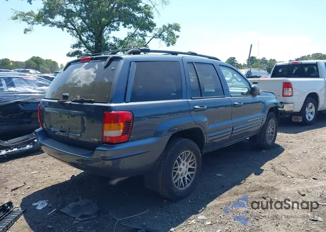 2004 Jeep Grand Cherokee Limited из США, поврежденный, VIN 1J8GW58J14C139431